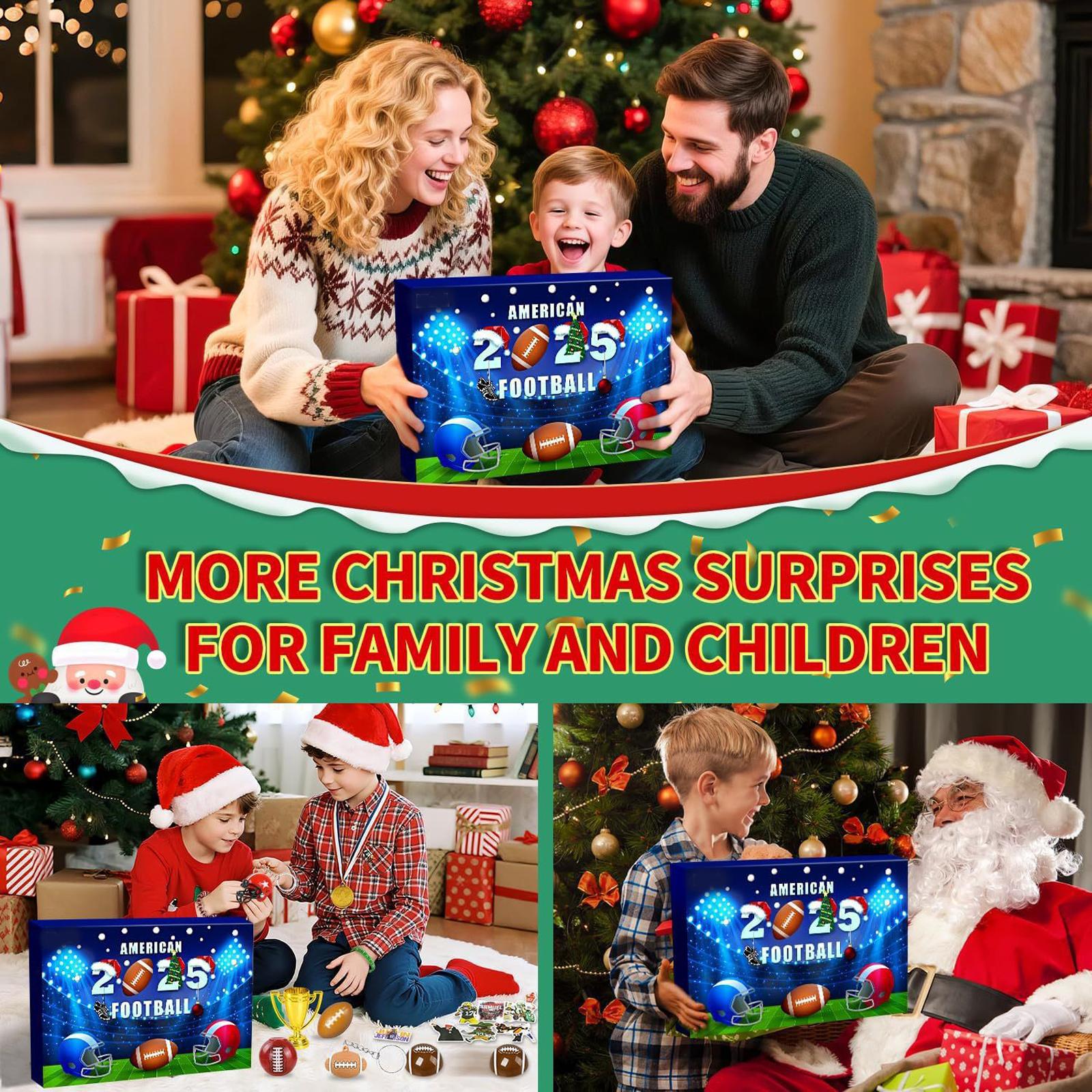 3D Адвент-календарь по американскому футболу One Size