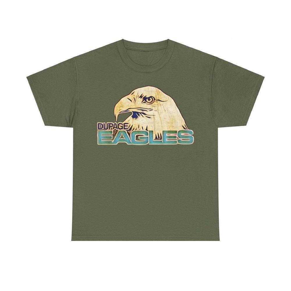 Футболка команды Dupage Eagles Illinois по американскому футболу 4XL